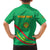 Personalized Mauritania Independence Day Family Matching Off Shoulder Maxi Dress and Hawaiian Shirt Coat Of Arms With Map - Wonder Print Shop