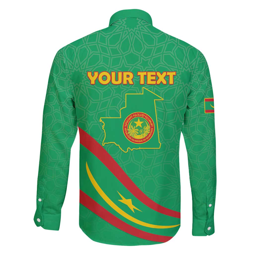 Personalized Mauritania Independence Day Family Matching Summer Maxi Dress and Hawaiian Shirt Coat Of Arms With Map - Wonder Print Shop