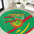 Mauritania Independence Day Round Carpet Coat Of Arms With Map - Wonder Print Shop