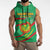 Personalized Mauritania Independence Day Sleeveless Hoodie Coat Of Arms With Map - Wonder Print Shop