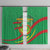 Mauritania Independence Day Window Curtain Coat Of Arms With Map - Wonder Print Shop