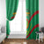 Mauritania Independence Day Window Curtain Coat Of Arms With Map - Wonder Print Shop