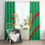 Mauritania Independence Day Window Curtain Coat Of Arms With Map - Wonder Print Shop