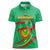 Personalized Mauritania Independence Day Women Polo Shirt Coat Of Arms With Map - Wonder Print Shop