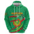 Personalized Mauritania Independence Day Zip Hoodie Coat Of Arms With Map - Wonder Print Shop