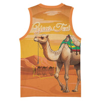 Personalized Mauritania Sahara Basketball Jersey Camel With Map - Wonder Print Shop