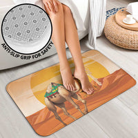 Mauritania Sahara Bathroom Set Camel With Map - Wonder Print Shop