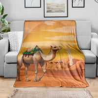 Mauritania Sahara Blanket Camel With Map - Wonder Print Shop