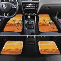 Mauritania Sahara Car Mats Camel With Map - Wonder Print Shop