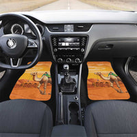 Mauritania Sahara Car Mats Camel With Map - Wonder Print Shop