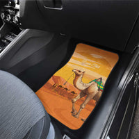 Mauritania Sahara Car Mats Camel With Map - Wonder Print Shop