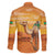Personalized Mauritania Sahara Family Matching Mermaid Dress and Hawaiian Shirt Camel With Map - Wonder Print Shop
