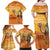 Personalized Mauritania Sahara Family Matching Off Shoulder Maxi Dress and Hawaiian Shirt Camel With Map - Wonder Print Shop