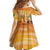 Personalized Mauritania Sahara Family Matching Off Shoulder Short Dress and Hawaiian Shirt Camel With Map - Wonder Print Shop