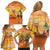 Personalized Mauritania Sahara Family Matching Off Shoulder Short Dress and Hawaiian Shirt Camel With Map - Wonder Print Shop
