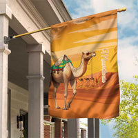 Mauritania Sahara Garden Flag Camel With Map - Wonder Print Shop
