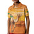 Personalized Mauritania Sahara Kid Polo Shirt Camel With Map - Wonder Print Shop