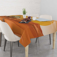 Mauritania Sahara Tablecloth Camel With Map - Wonder Print Shop
