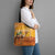 Mauritania Sahara Tote Bag Camel With Map - Wonder Print Shop