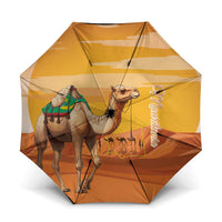 Mauritania Sahara Umbrella Camel With Map - Wonder Print Shop