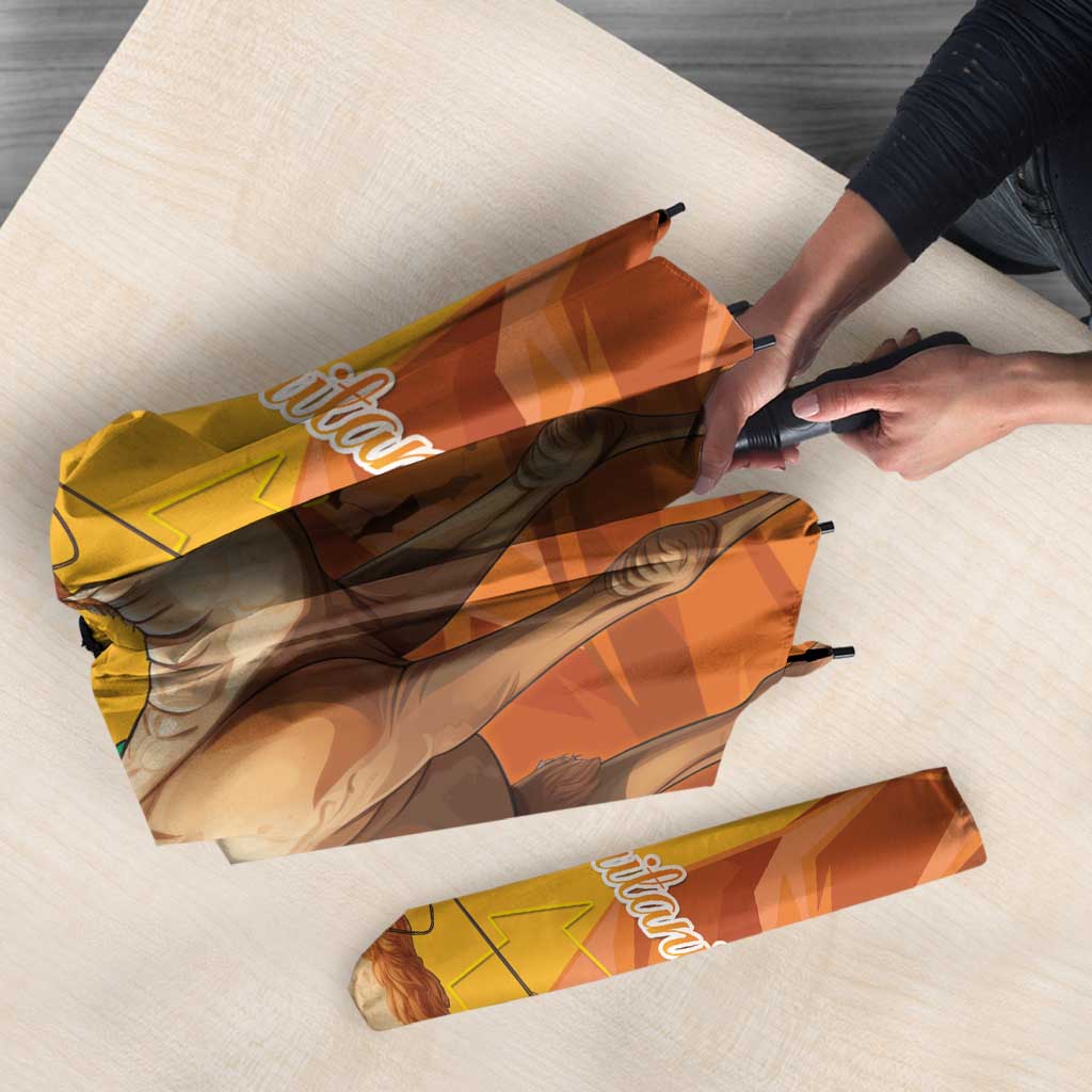 Mauritania Sahara Umbrella Camel With Map - Wonder Print Shop