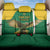 Custom Dominica Football Back Car Seat Cover Sisserou Parrot Green Color - Wonder Print Shop
