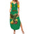Custom Dominica Football Summer Maxi Dress Sisserou Parrot Green Color - Wonder Print Shop