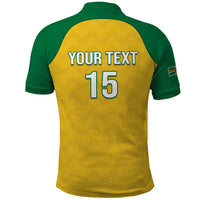 Custom Dominica Football Polo Shirt Sisserou Parrot Yellow Color - Wonder Print Shop