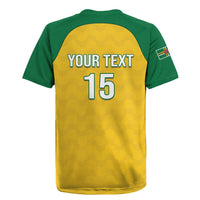 Custom Dominica Football Rugby Jersey Sisserou Parrot Yellow Color - Wonder Print Shop