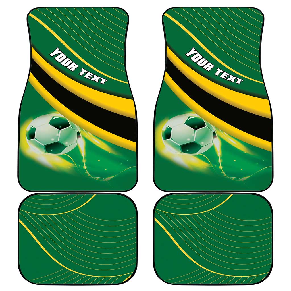 Personalised Dominica Football Car Mats Sporty Style - Wonder Print Shop