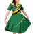 Personalised Dominica Football Family Matching Off Shoulder Short Dress and Hawaiian Shirt Sporty Style - Wonder Print Shop