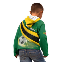 Personalised Dominica Football Kid Hoodie Sporty Style - Wonder Print Shop