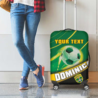 Personalised Dominica Football Luggage Cover Sporty Style - Wonder Print Shop