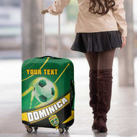 Personalised Dominica Football Luggage Cover Sporty Style - Wonder Print Shop