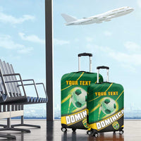 Personalised Dominica Football Luggage Cover Sporty Style - Wonder Print Shop