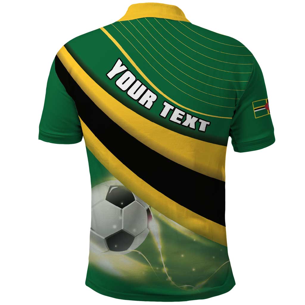 Personalised Dominica Football Polo Shirt Sporty Style - Wonder Print Shop