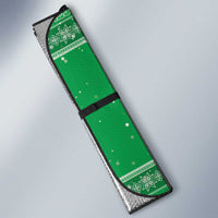 Funny Christmas Portland Frog Protest Auto Sun Shade Merry Frog-mas - Wonder Print Shop