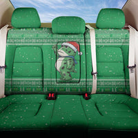 Funny Christmas Portland Frog Protest Back Car Seat Cover Merry Frog-mas - Wonder Print Shop