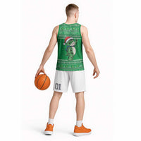 Funny Christmas Portland Frog Protest Basketball Jersey Merry Frog-mas - Wonder Print Shop