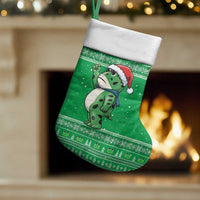 Funny Christmas Portland Frog Protest Christmas Stocking Merry Frog-mas - Wonder Print Shop
