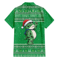 Funny Christmas Portland Frog Protest Hawaiian Shirt Merry Frog-mas - Wonder Print Shop