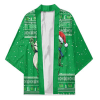 Funny Christmas Portland Frog Protest Kimono Merry Frog-mas - Wonder Print Shop