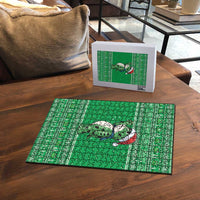 Funny Christmas Portland Frog Protest Puzzle Merry Frog-mas - Wonder Print Shop