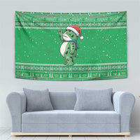 Funny Christmas Portland Frog Protest Tapestry Merry Frog-mas - Wonder Print Shop