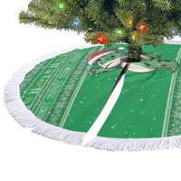 Funny Christmas Portland Frog Protest Tree Skirt Merry Frog-mas - Wonder Print Shop