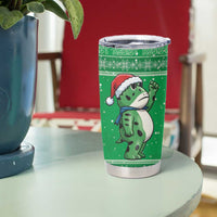 Funny Christmas Portland Frog Protest Tumbler Cup Merry Frog-mas - Wonder Print Shop
