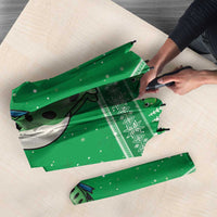 Funny Christmas Portland Frog Protest Umbrella Merry Frog-mas - Wonder Print Shop