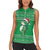Funny Christmas Portland Frog Protest Women Sleeveless Polo Shirt Merry Frog-mas - Wonder Print Shop