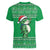 Funny Christmas Portland Frog Protest Women V-Neck T-Shirt Merry Frog-mas - Wonder Print Shop