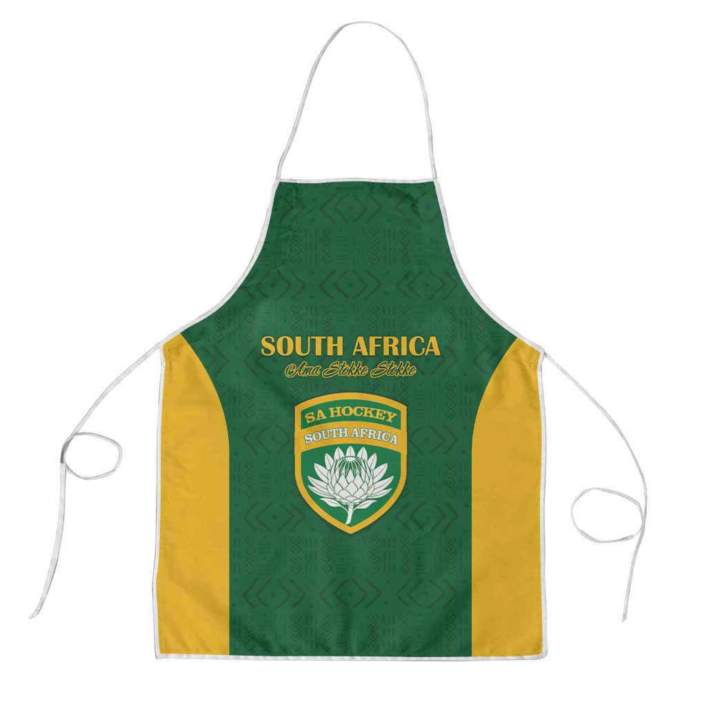South Africa Hockey Apron Go Ama Stokke Stokke Go - Wonder Print Shop